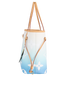 Neverfull MM By The Pool, &pound;1,750, Handbags, Blue/White, Canvas, Bottom view